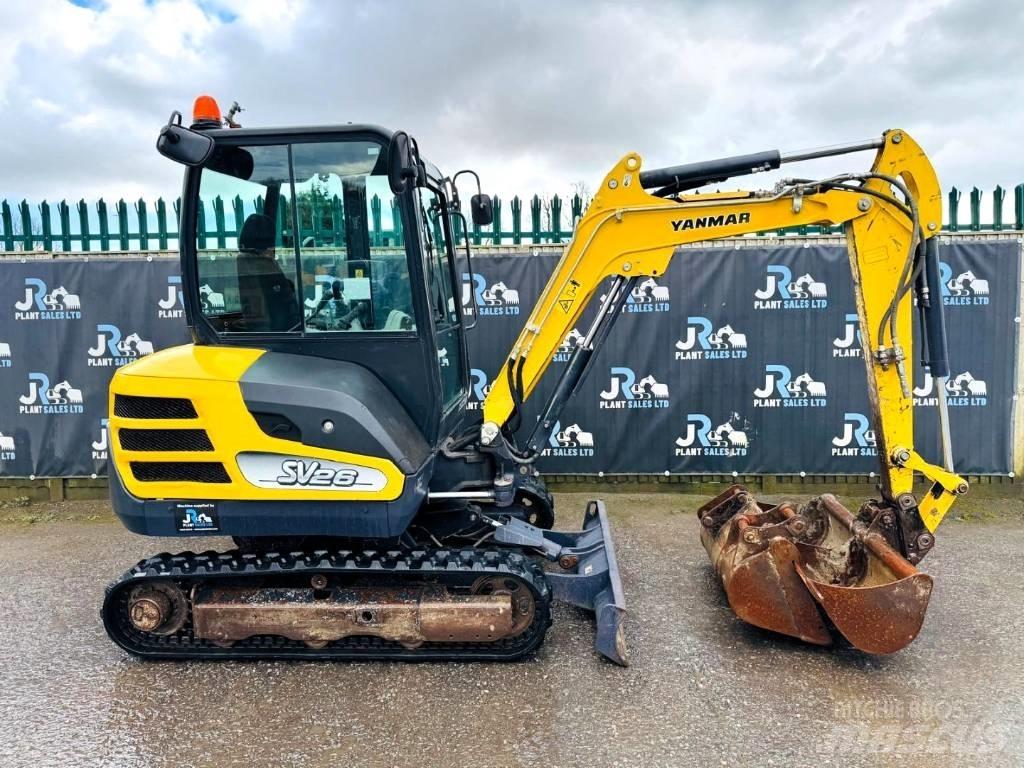 Yanmar SV 26 Mini bagri <7t