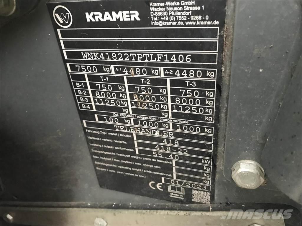 Kramer KT276 Kmetijski teleskopski nakladalci