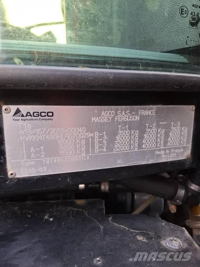 Massey Ferguson 8740 Traktorji