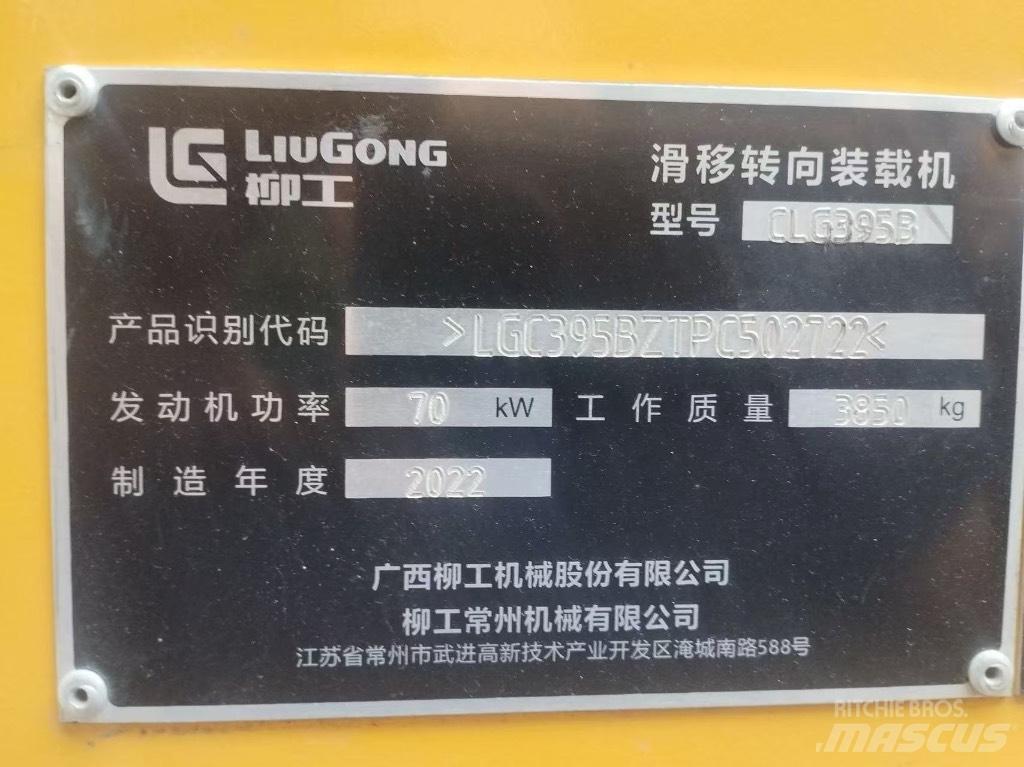LiuGong 395B Skid steer mini nakladalci