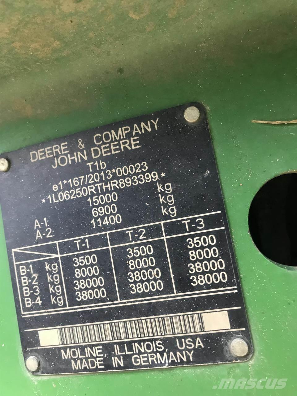 John Deere 6250R Traktorji