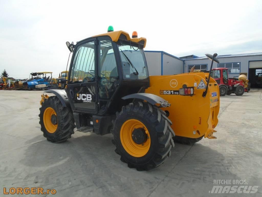 JCB 531-70 Kmetijski teleskopski nakladalci