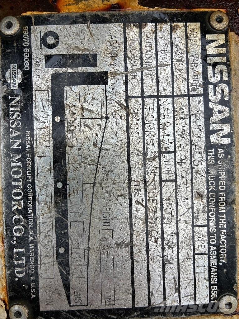 Nissan CP102 A 25 PV Viličarji - drugo