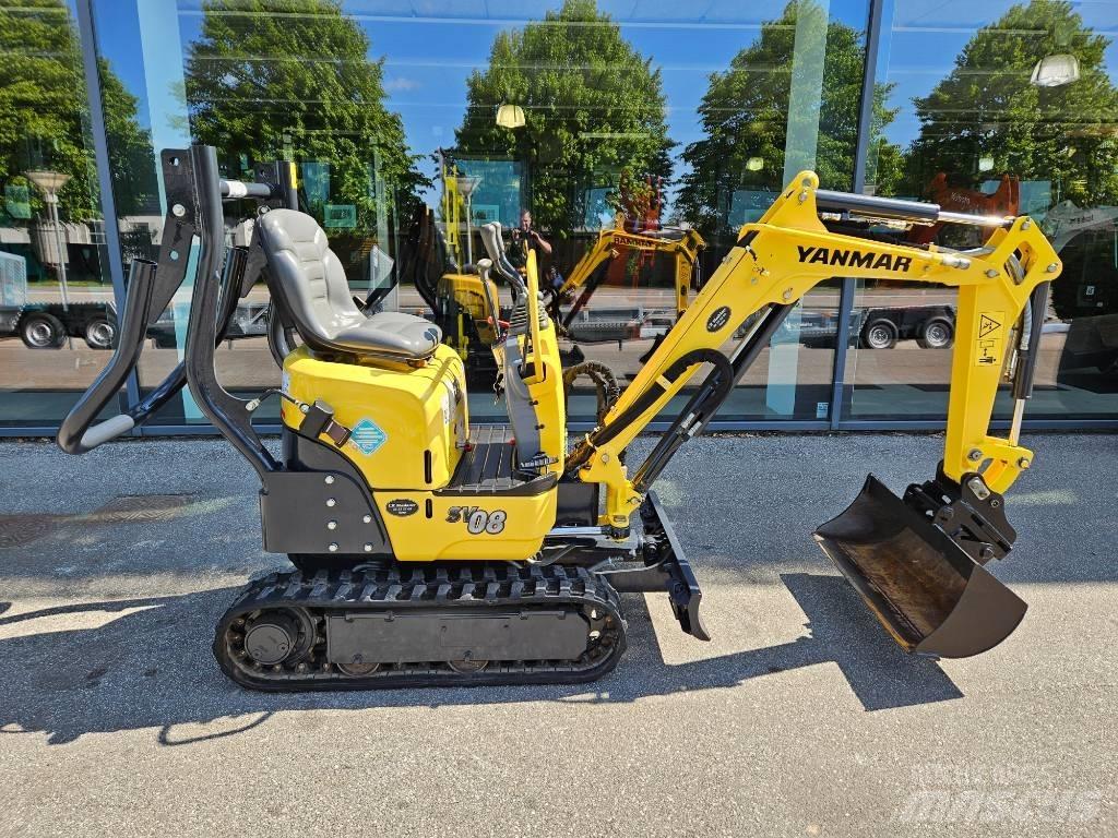 Yanmar SV 08 Mini bagri <7t