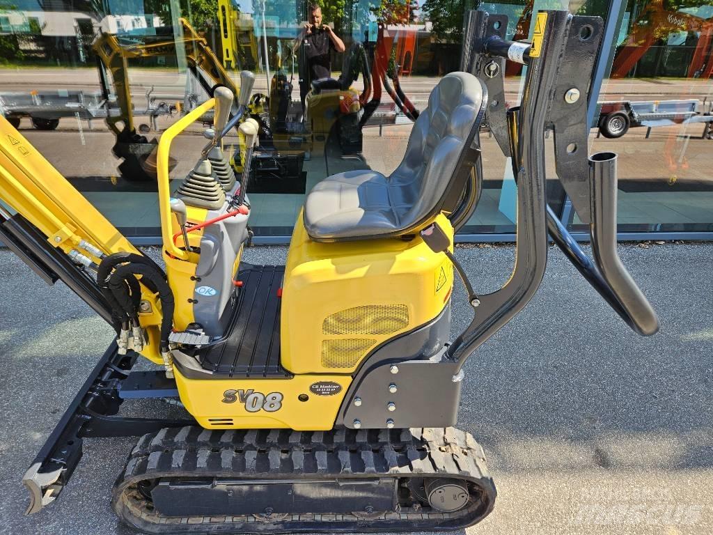 Yanmar SV 08 Mini bagri <7t