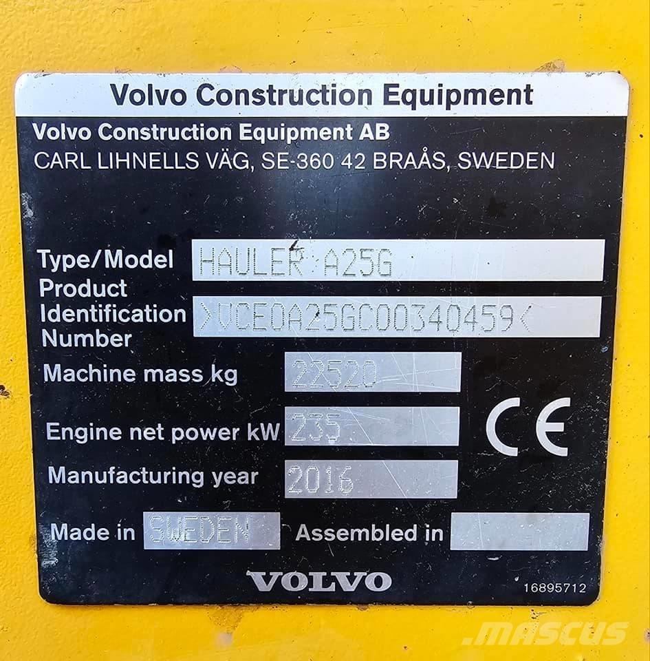 Volvo A 25 G Zglobni demperji