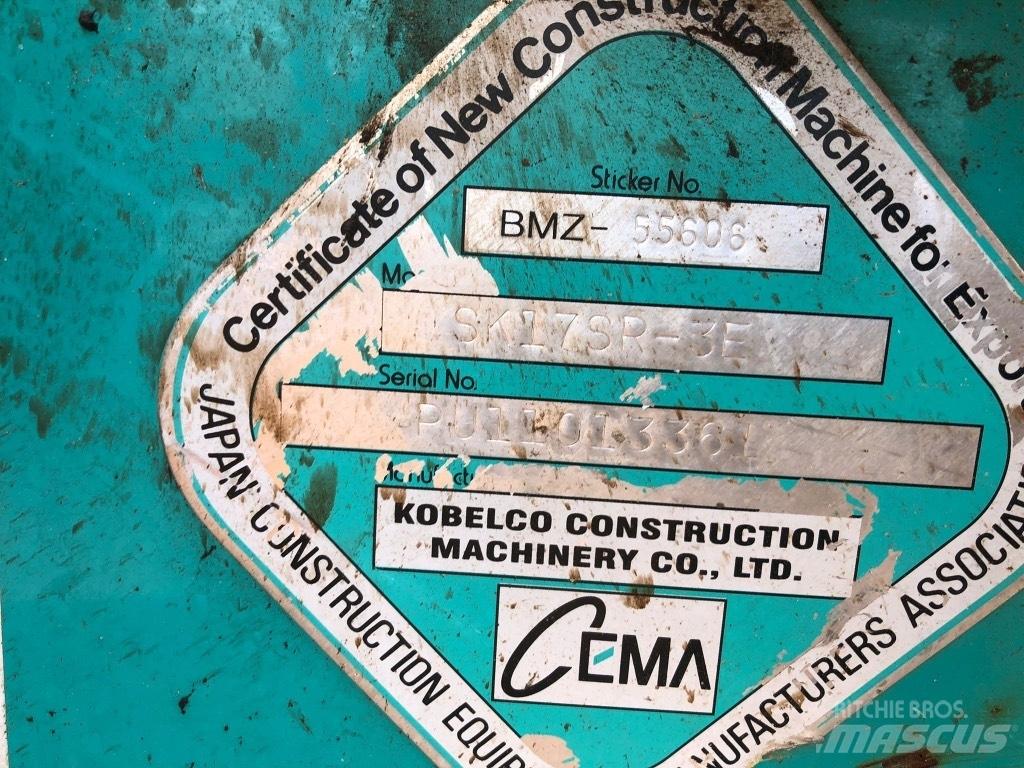Kobelco SK 17 SR-5 Mini bagri <7t