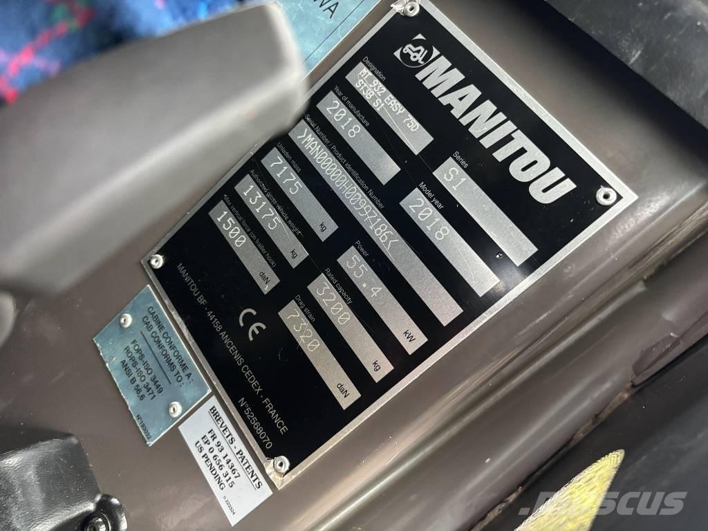 Manitou MT 932 Teleskopski viličarji