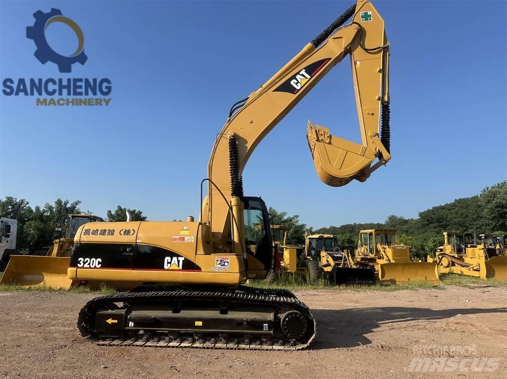 CAT 320 C Bagri goseničarji