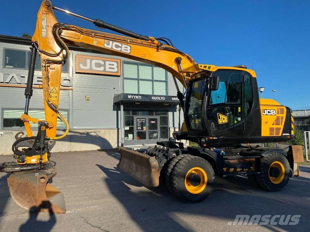 JCB JS145W T4i Bagri na kolesih