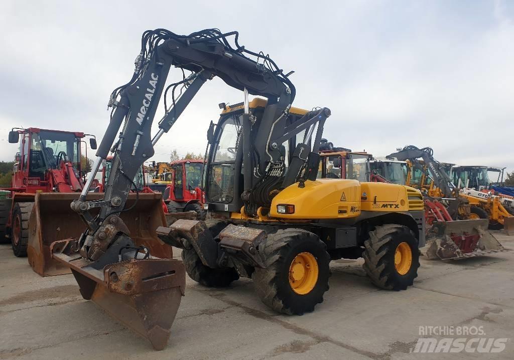 Mecalac 12 M TX Bagri na kolesih