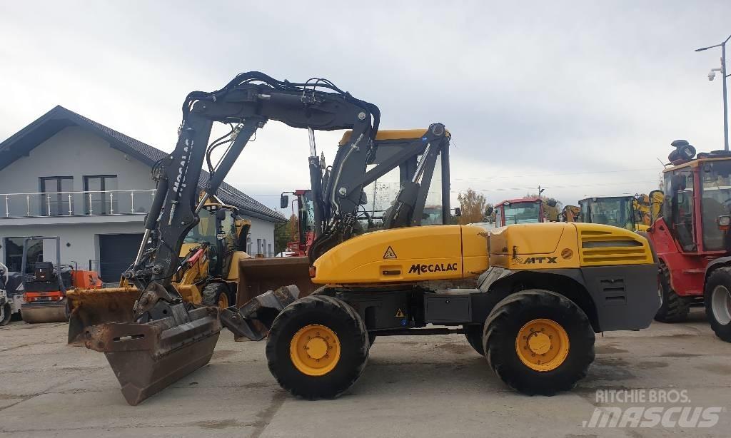 Mecalac 12 M TX Bagri na kolesih