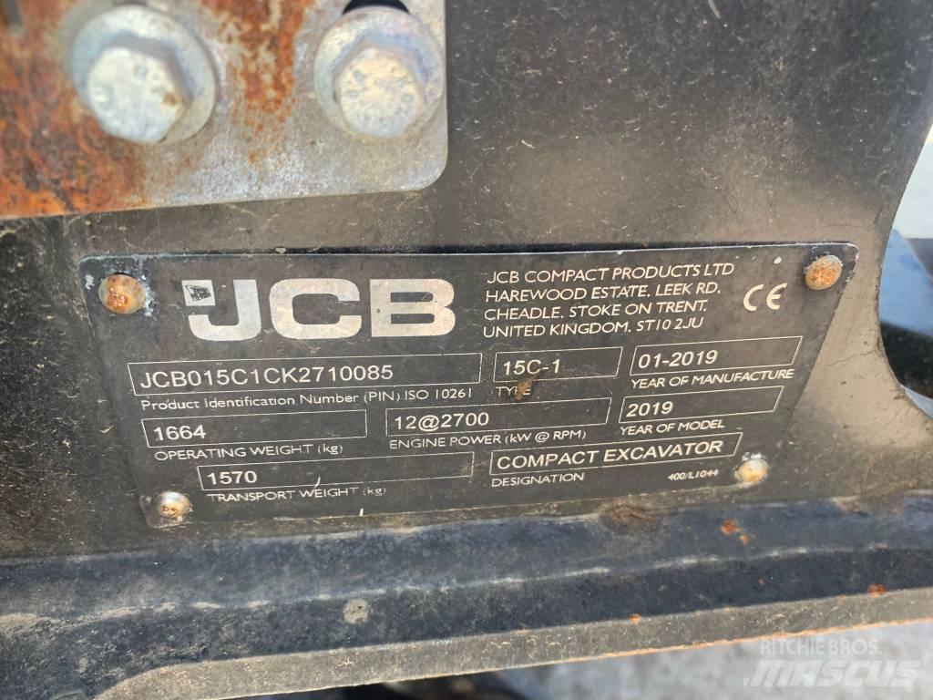 JCB 15 C-1 Mini bagri <7t