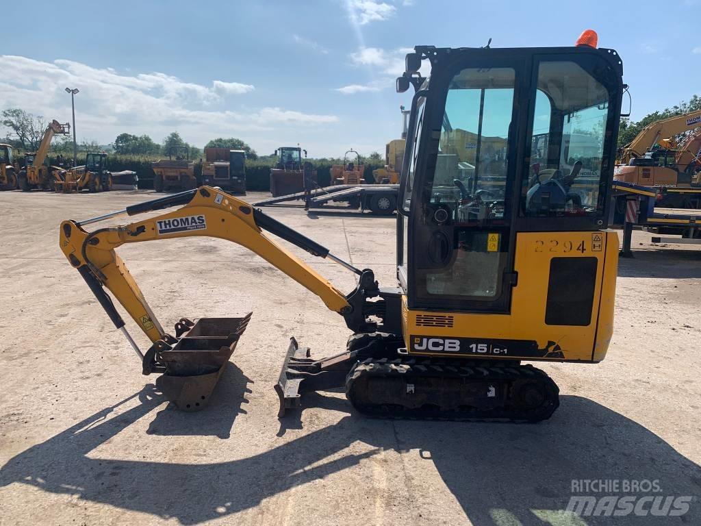 JCB 15 C-1 Mini bagri <7t