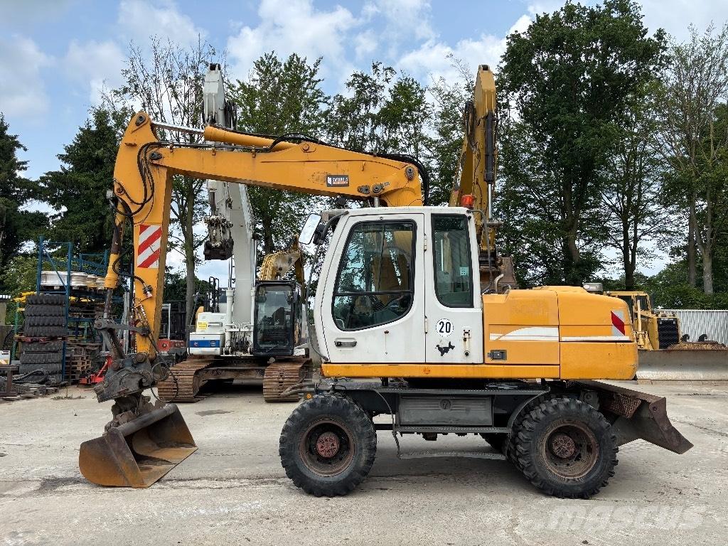 Liebherr A316 Bagri na kolesih
