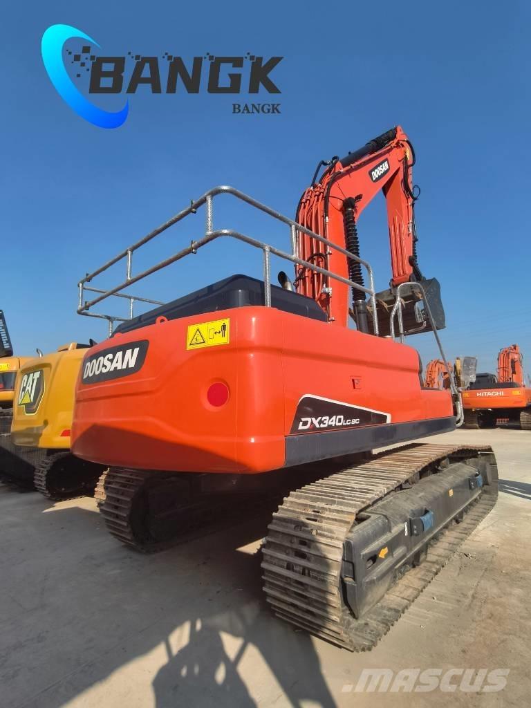 Doosan DX 340 LC Bagri goseničarji