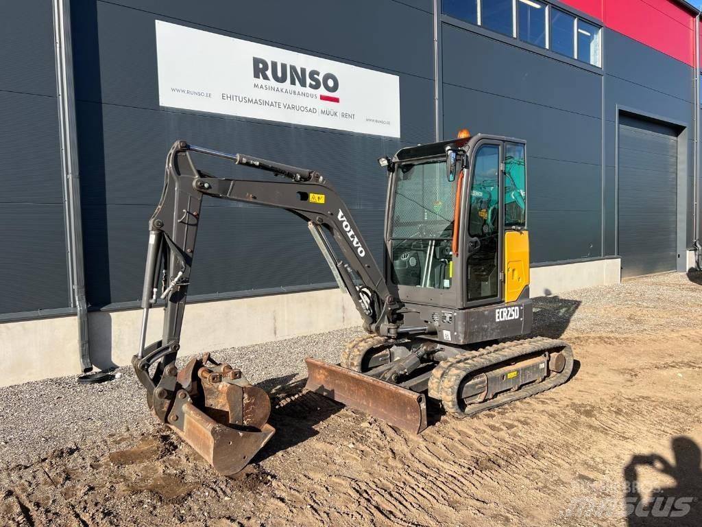 Volvo ECR 25 D Mini bagri <7t
