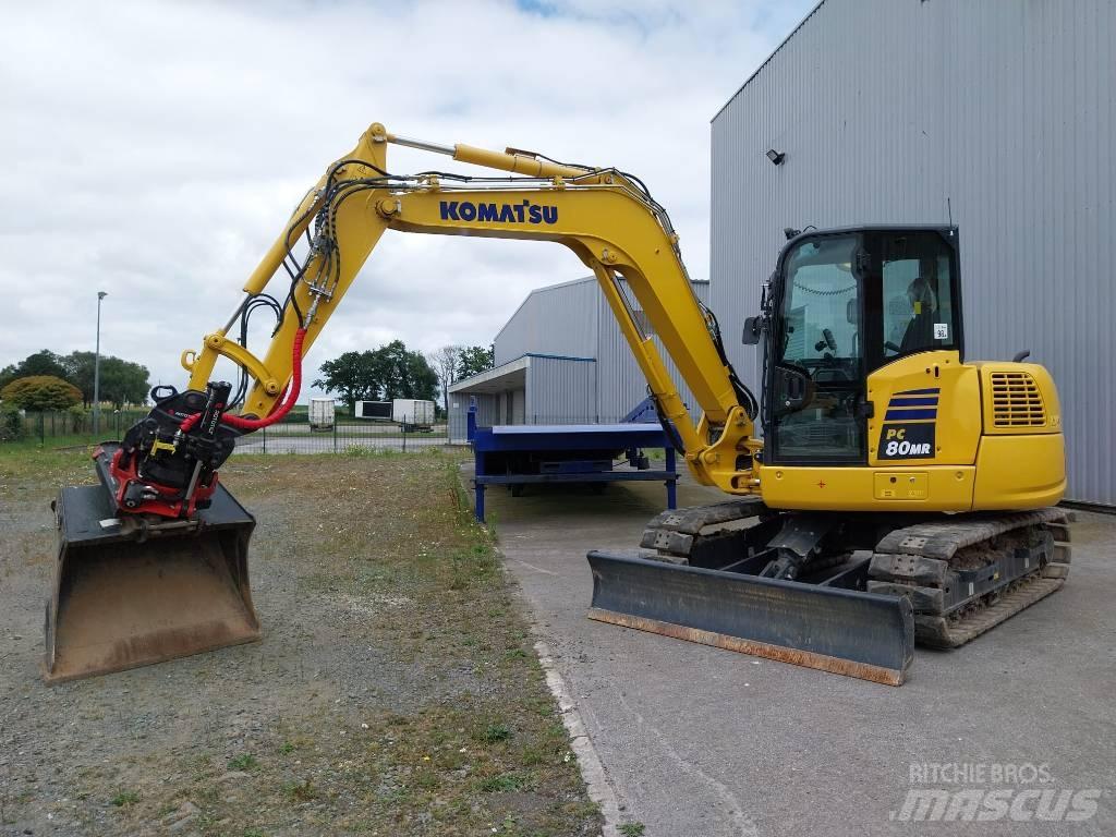 Komatsu PC80MR-5 Midi bagri 7t – 12t