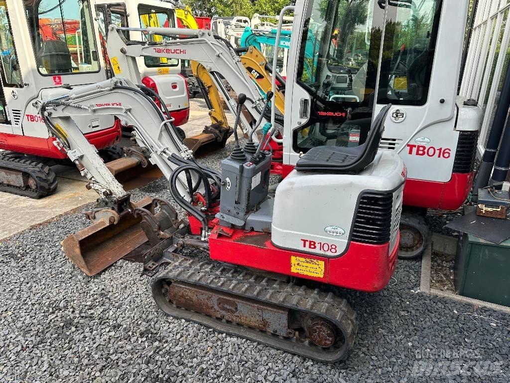 Takeuchi TB108 Mini bagri <7t