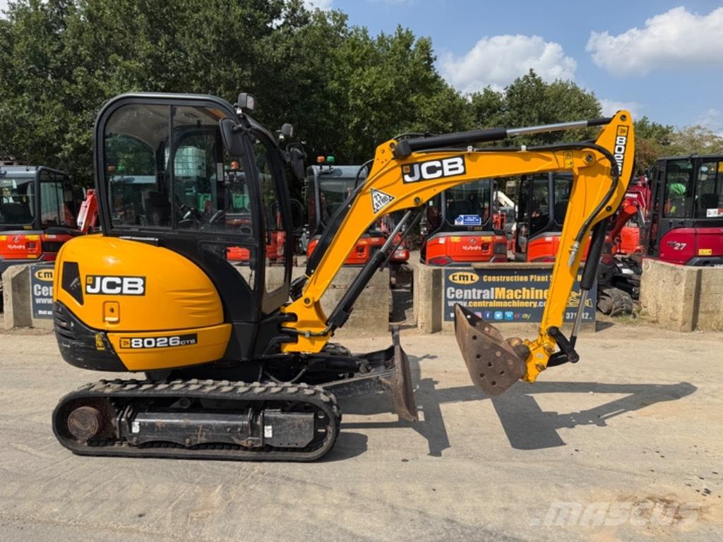 JCB 8026 CTS Mini bagri <7t