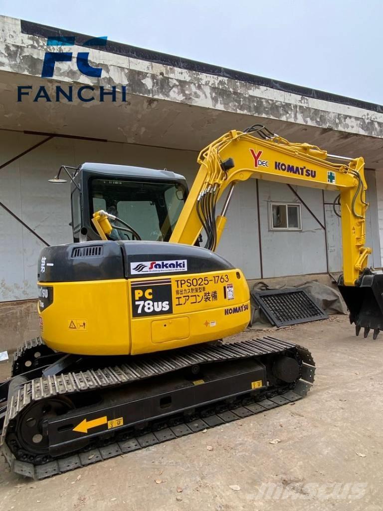 Komatsu PC 78 US Bagri goseničarji