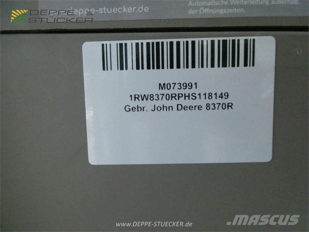 John Deere 8370R Traktorji