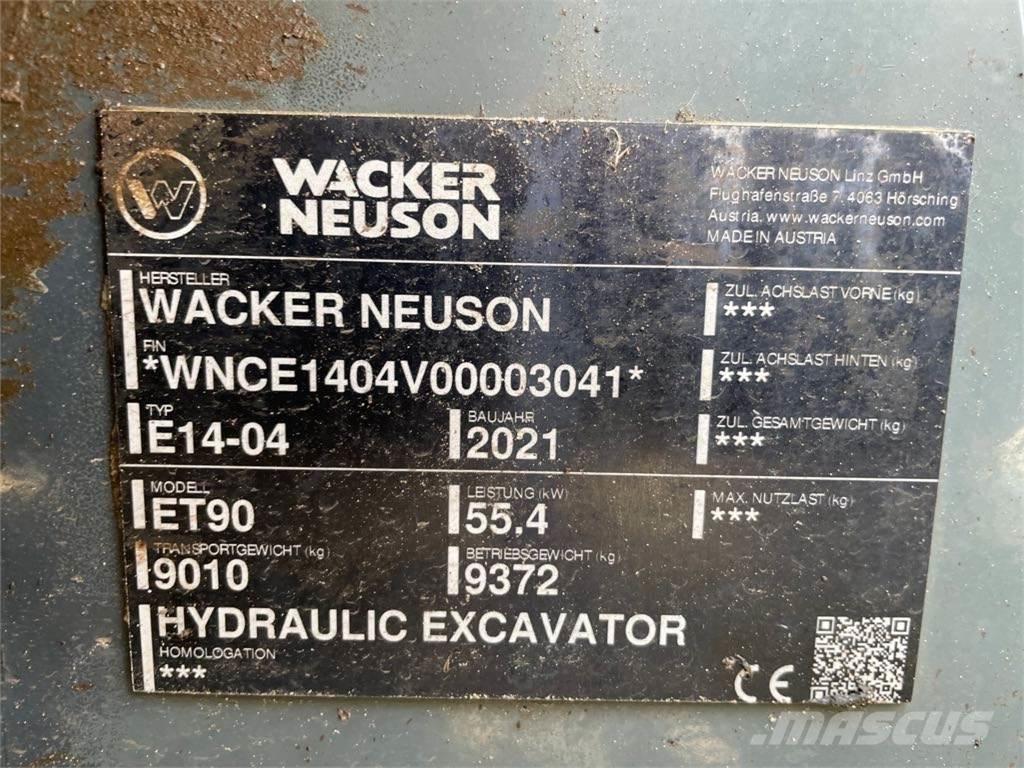 Wacker Neuson ET90 Bagri goseničarji
