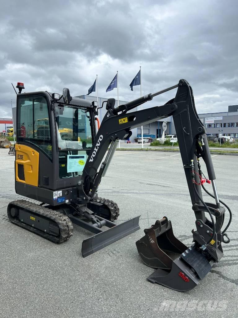 Volvo EC 20 E Mini bagri <7t