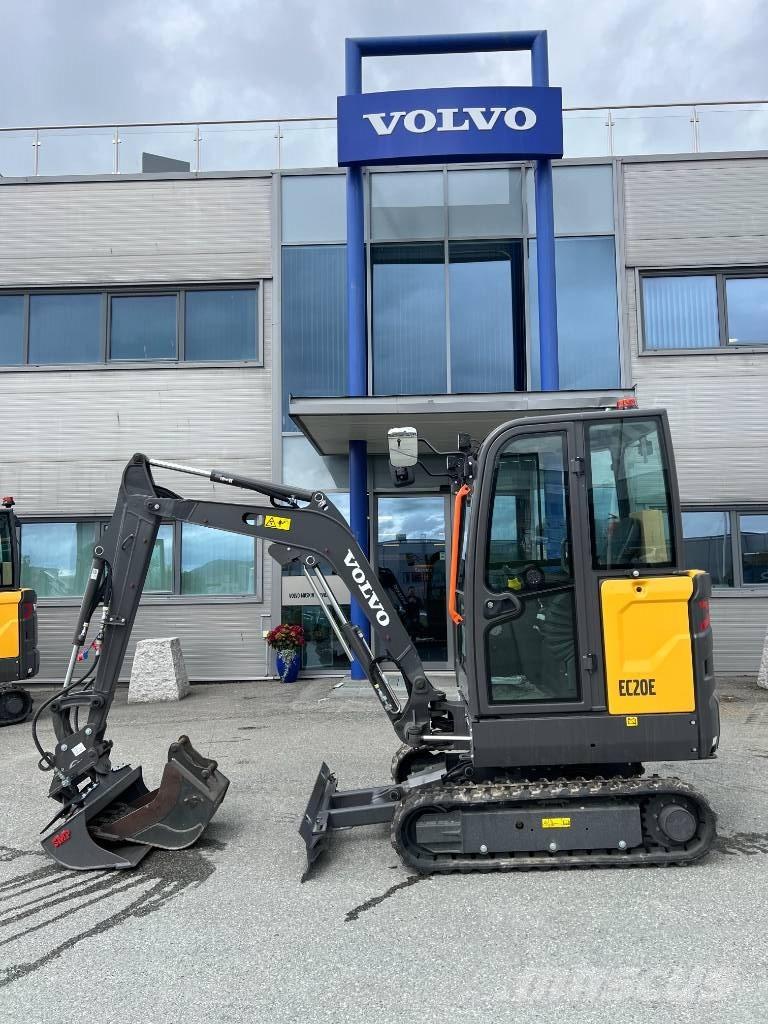 Volvo EC 20 E Mini bagri <7t