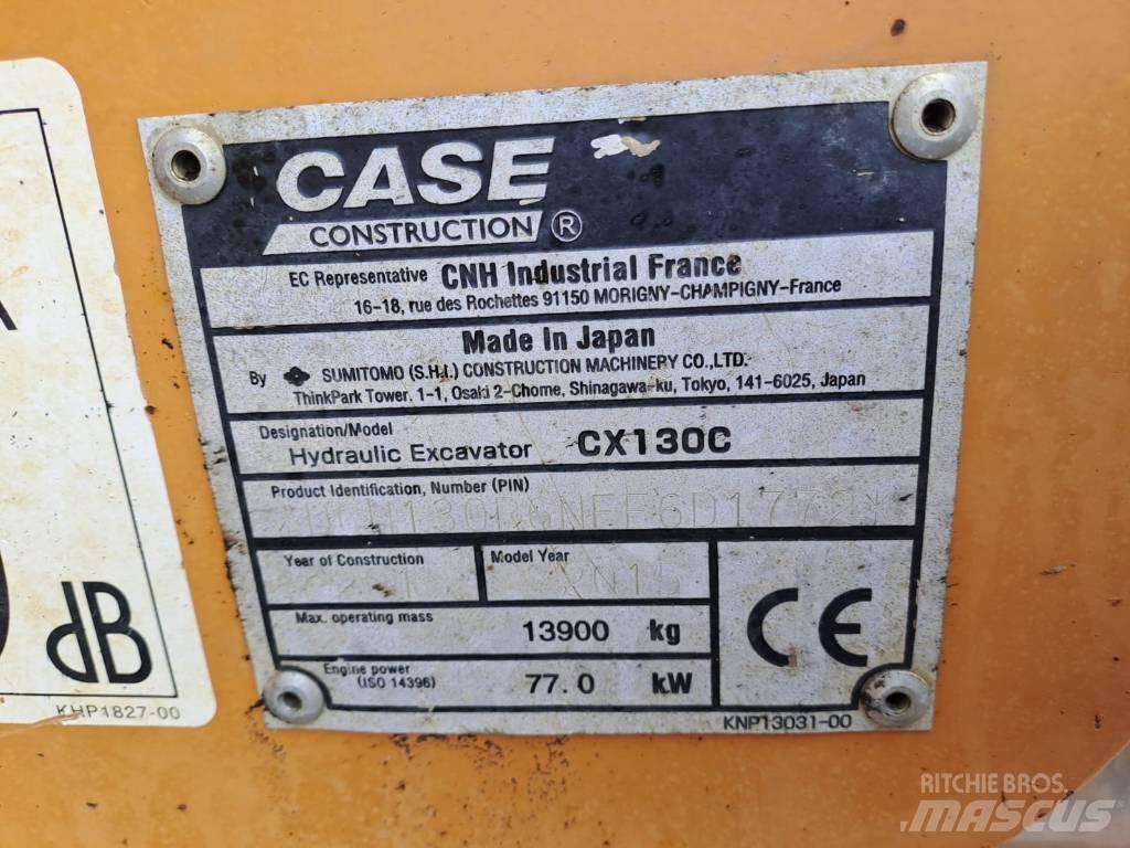 CASE CX 130 C Bagri goseničarji