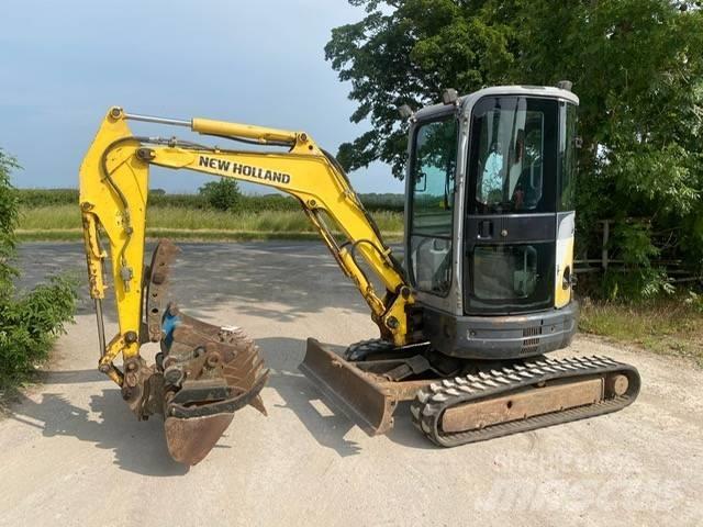 New Holland E 27.2 C Mini bagri <7t