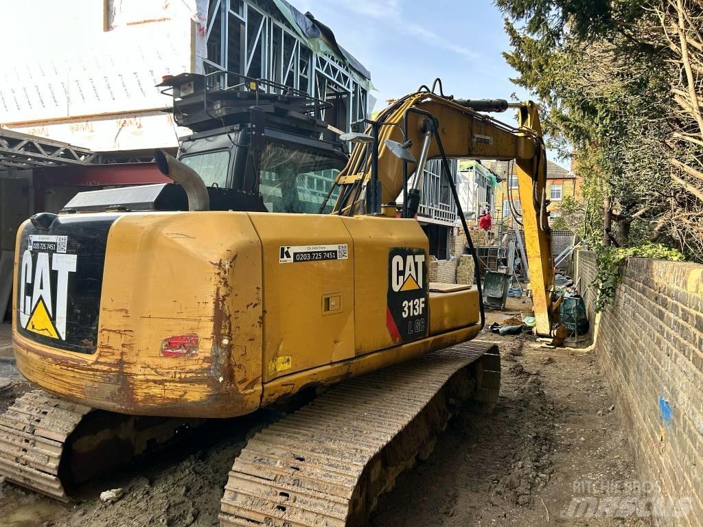 CAT 313 F LGC Bagri goseničarji