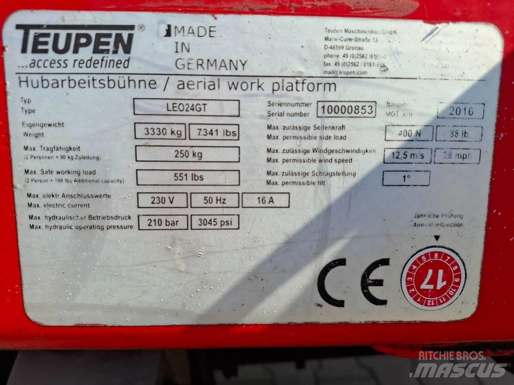 Teupen LEO24GT Zglobne dvižne ploščadi