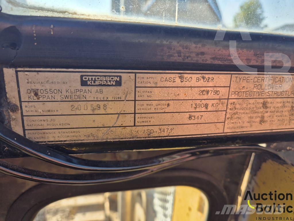 CASE 850 B Buldožerji goseničarji