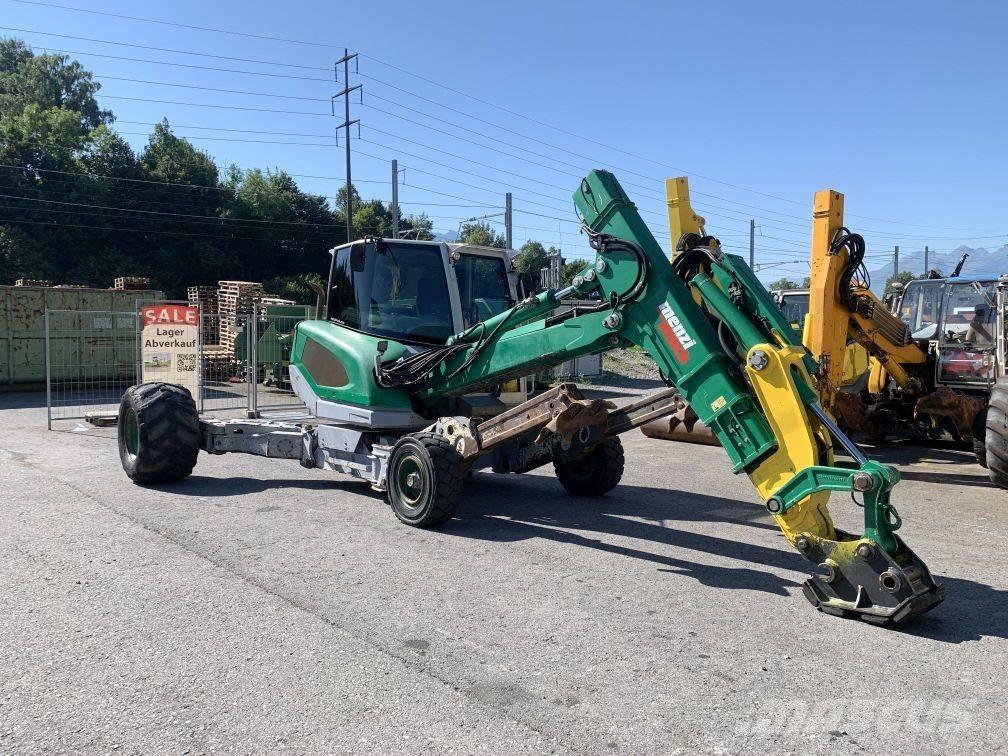 Menzi Muck M325 Bagri na kolesih