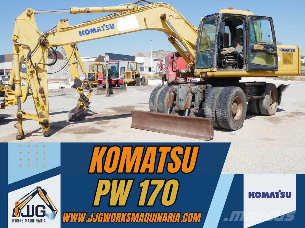 Komatsu PW 170 Bagri na kolesih