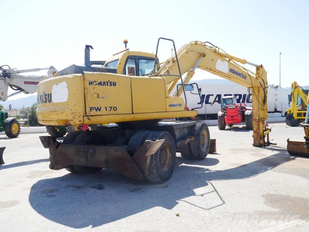Komatsu PW 170 Bagri na kolesih