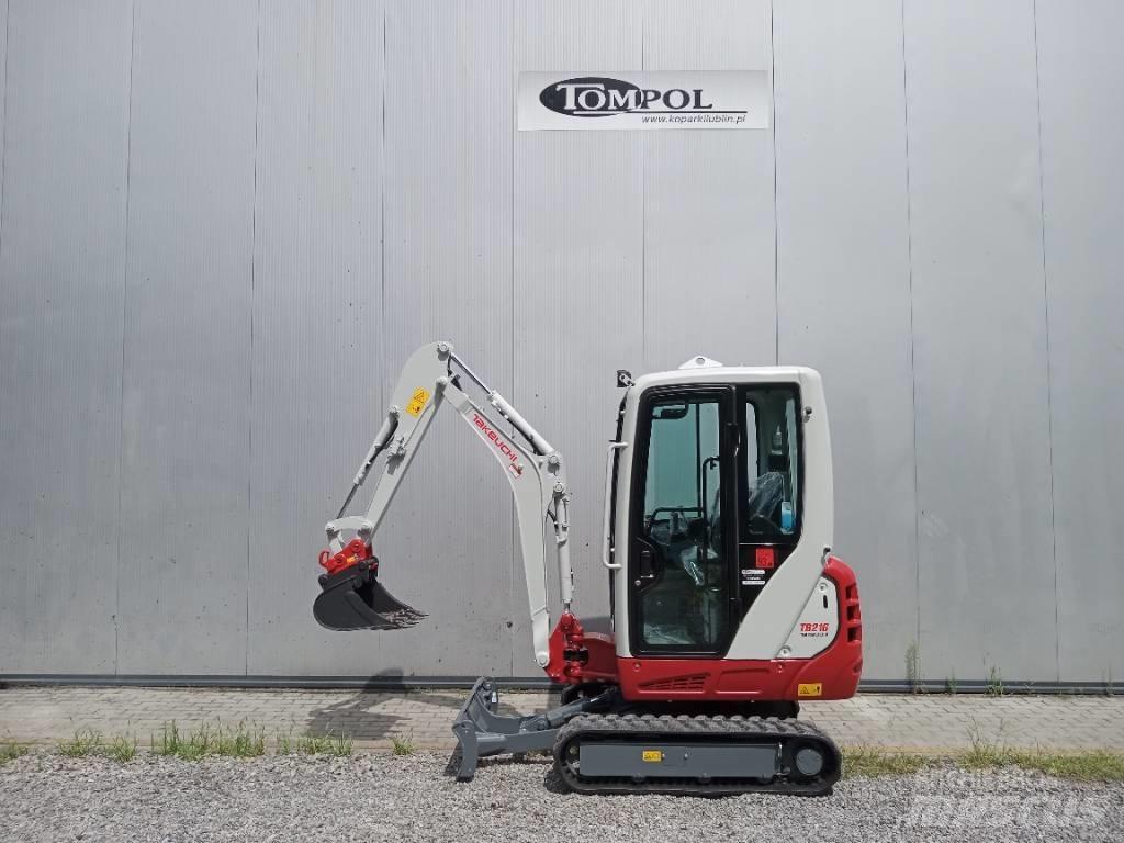 Takeuchi TB 216 Mini bagri <7t