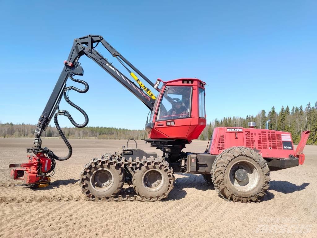 Komatsu 901 TX Harvesterji