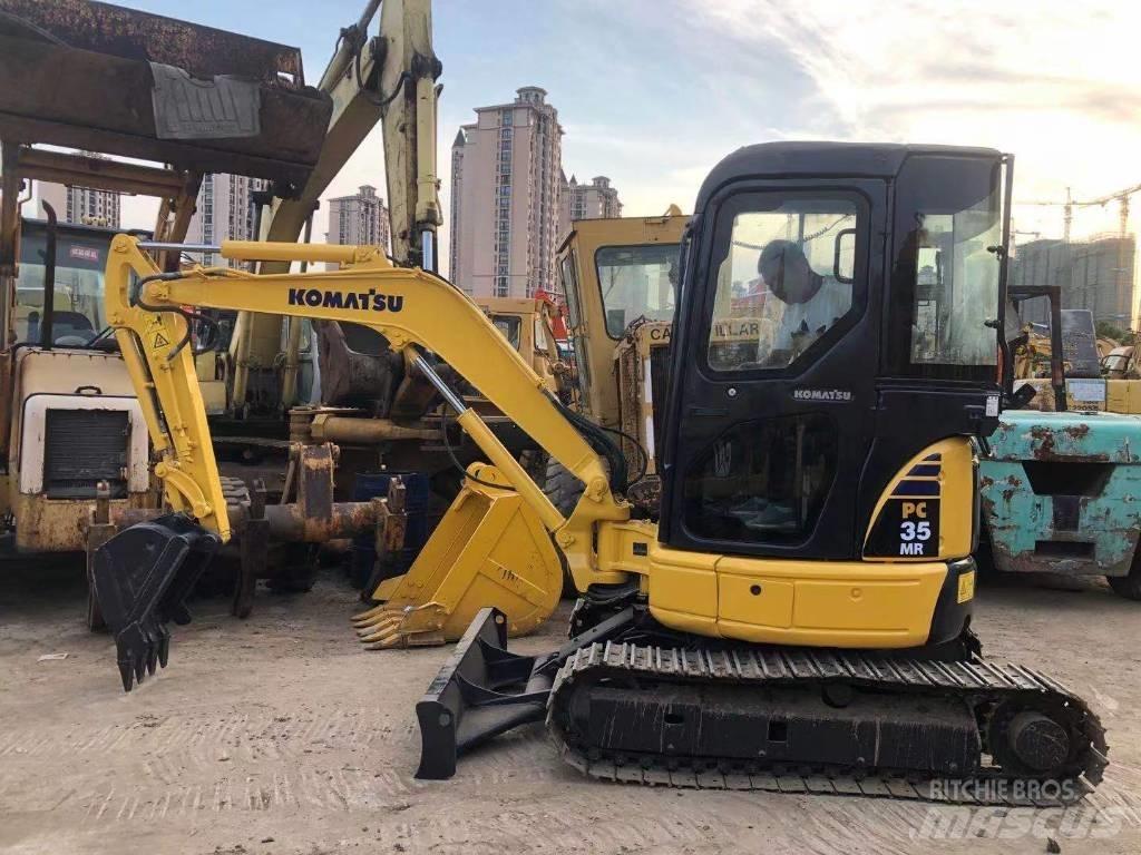 Komatsu PC 35 MR Mini bagri <7t