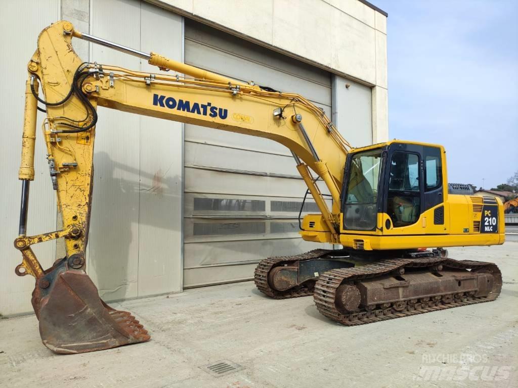 Komatsu PC 210 NLC-8 Bagri goseničarji