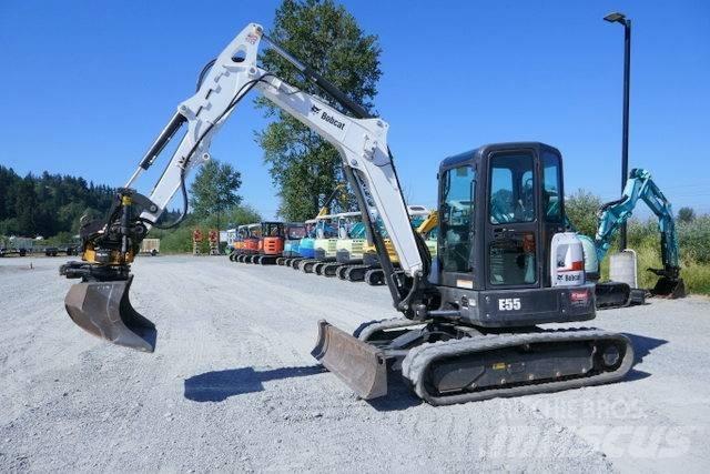 Bobcat E 55 Mini bagri <7t