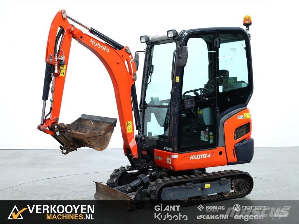 Kubota KX019-4 Mini bagri <7t