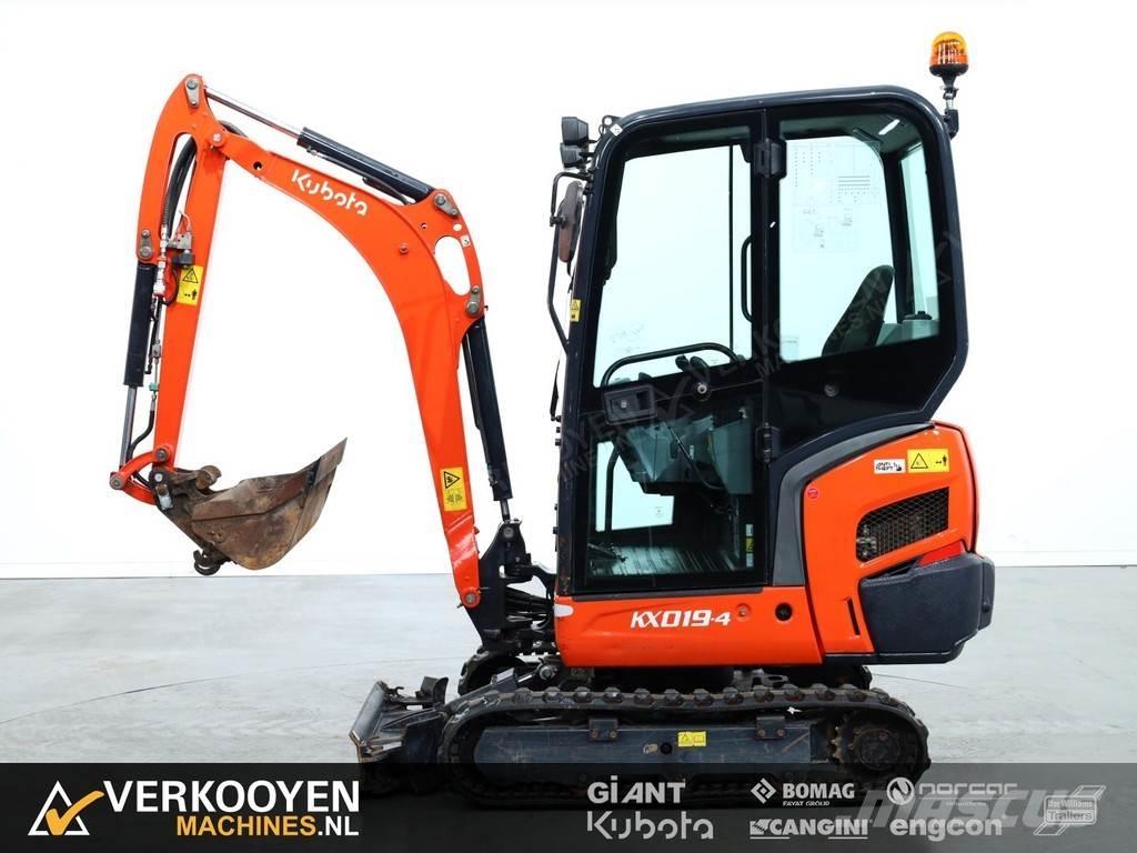 Kubota KX019-4 Mini bagri <7t