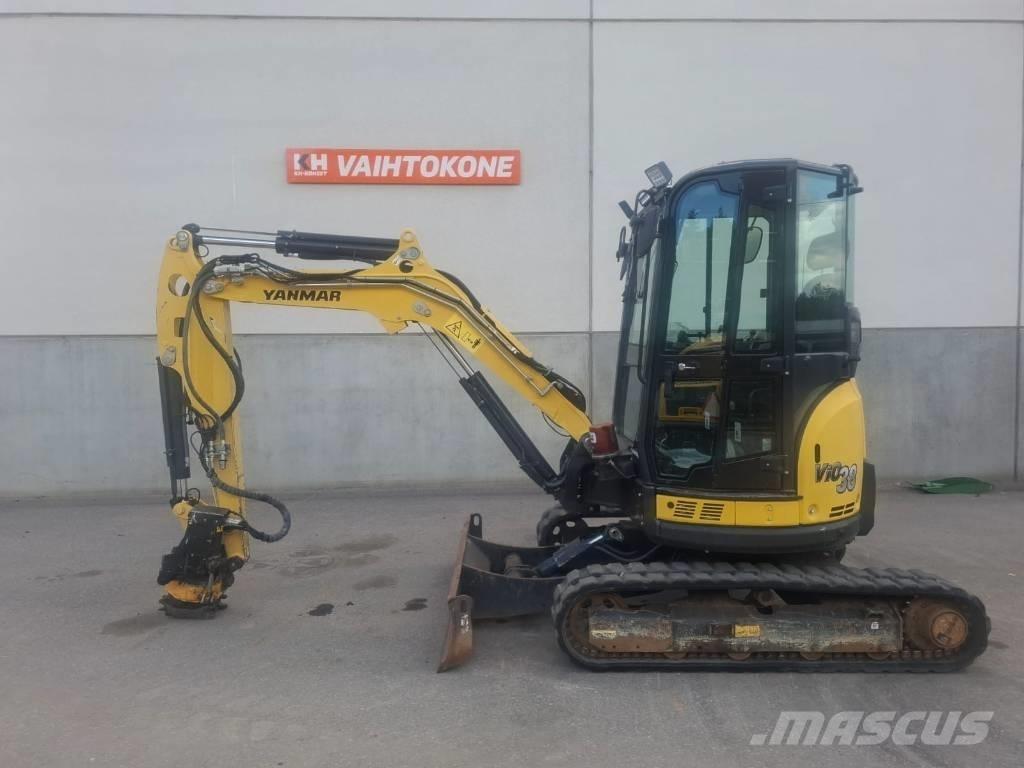 Yanmar Vio 38-U Mini bagri <7t