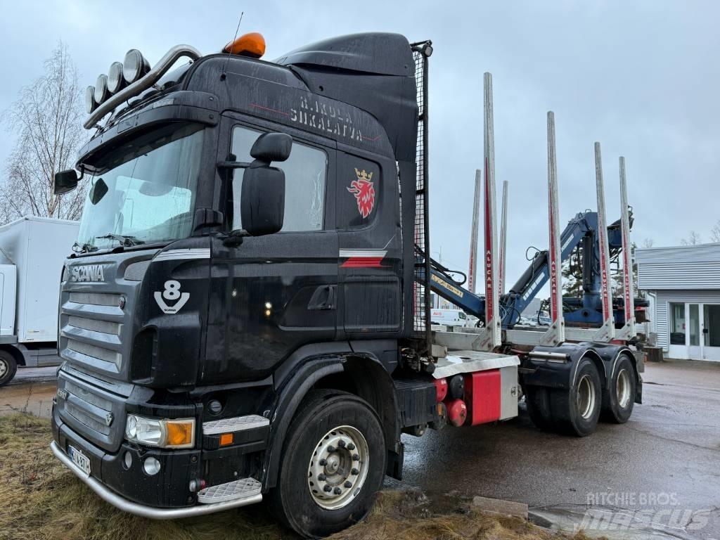 Scania R 560 Tovornjaki za hlode
