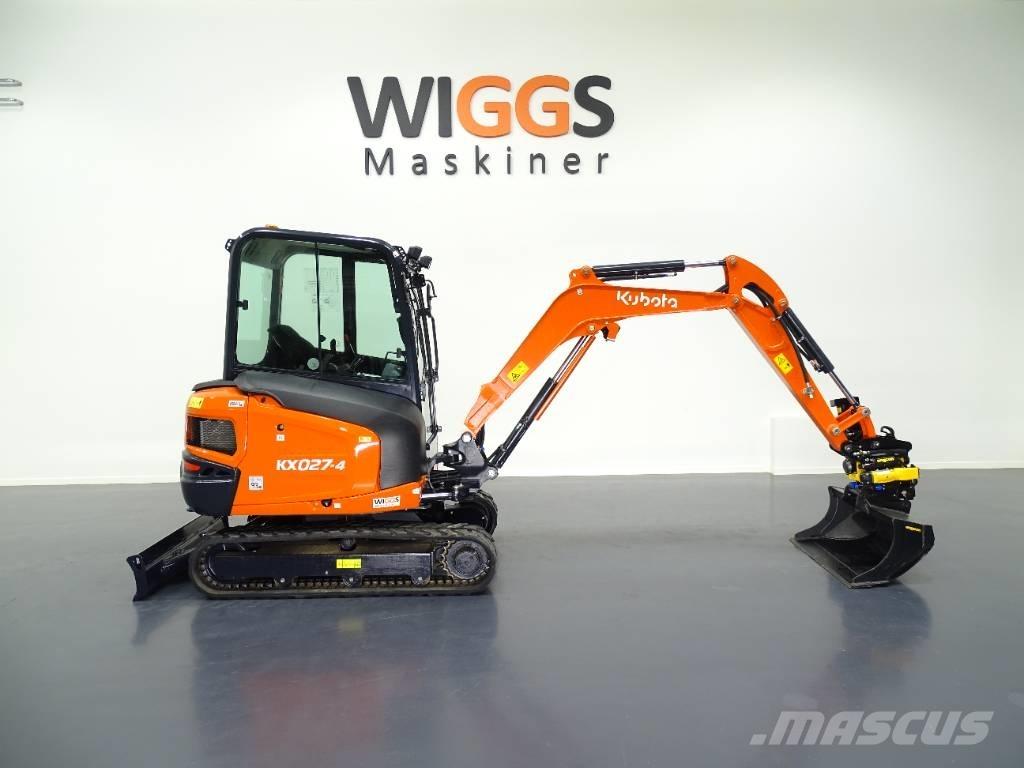 Kubota KX 027-4 Mini bagri <7t