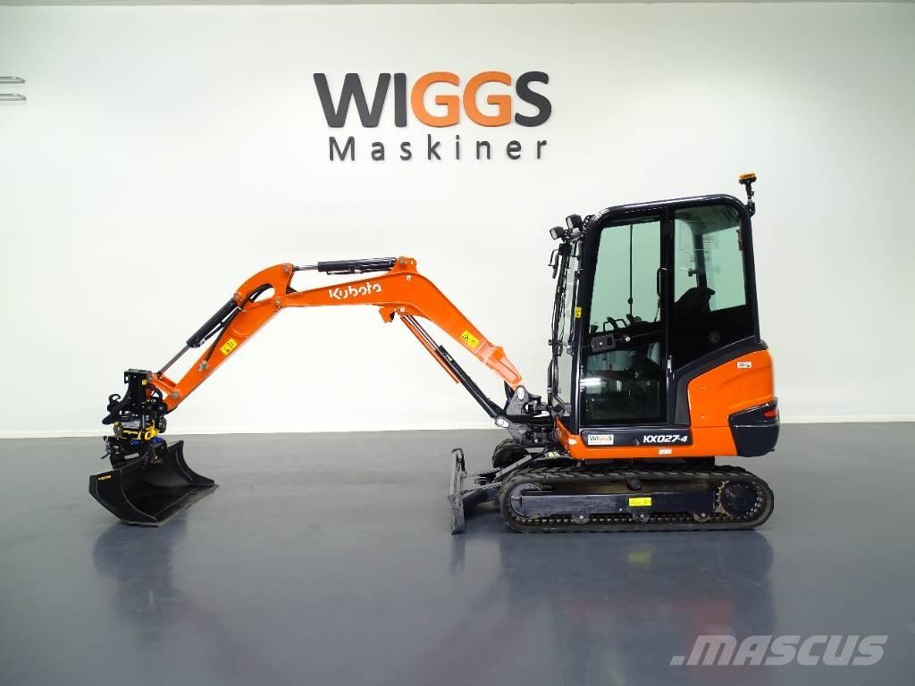 Kubota KX 027-4 Mini bagri <7t