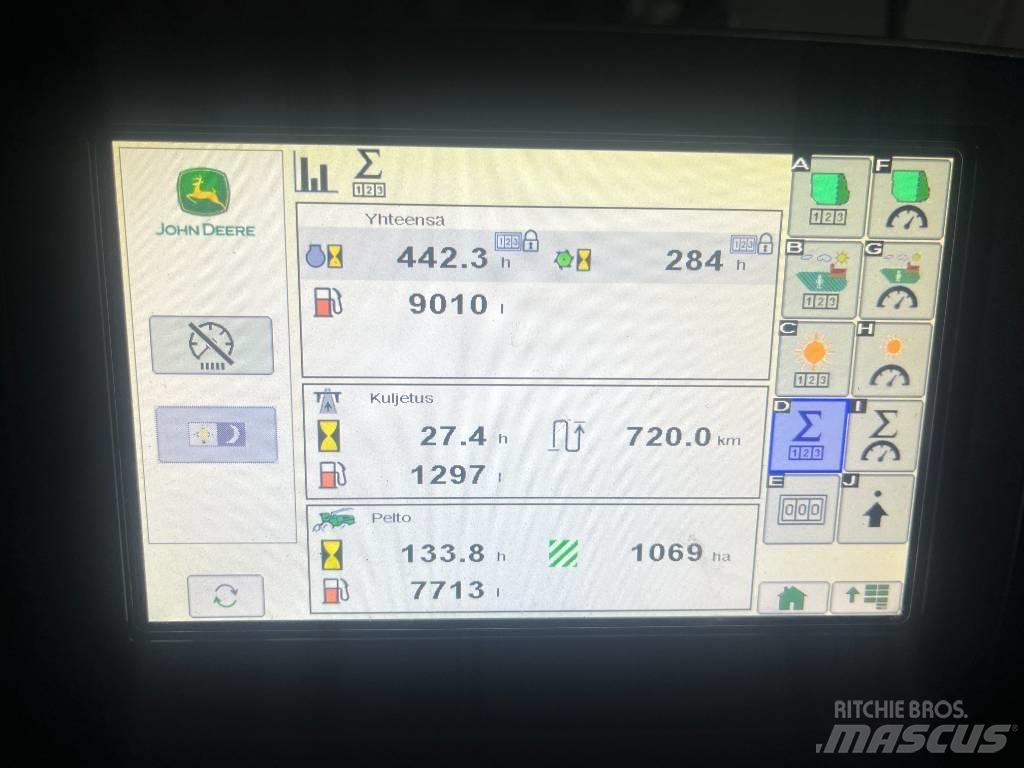 John Deere 9700i Stroji za krmo na lastni pogon