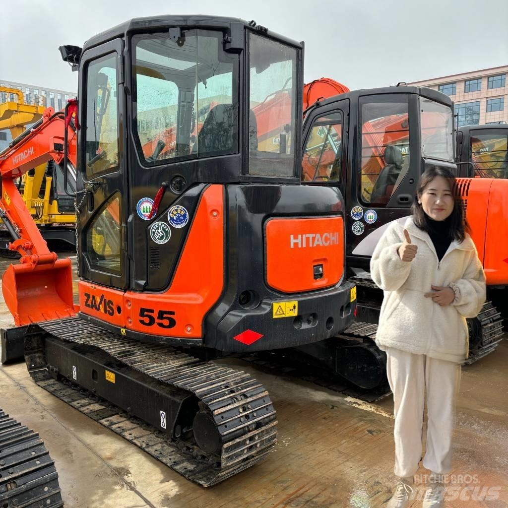 Hitachi ZX 55 Mini bagri <7t